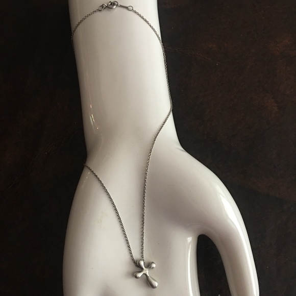 Tiffany & Co. Jewelry - Authentic TIffany & Co Sterling Elsa Peretti cross Tiffany & Co. Jewelry - Authentic TIffany & Co Sterling Elsa Peretti cross
